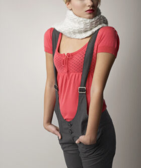 Fashion Salmon Dress